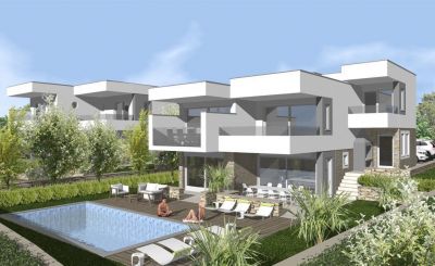 NOVALJA - VILA ŠKUNCINI, Vila s bazénom a krásnym výhľadom na more - 1