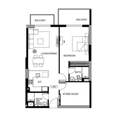 Apartmány DUSK by Binghatti, Jumeirah Village Circle, Dubaj - 8