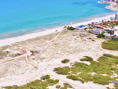 Apartmán 4+kk s bazénom a terasou Torrevieja-La Mata, Španielsko - 20