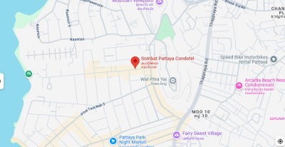 Thajsko-Pattaya- veľký 2 izbový apartmán-Sombat Condotel - 12