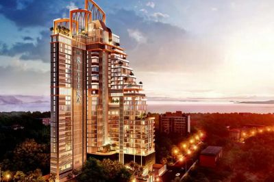 Apartmány The Riviera Malibu, Pattaya-Thajsko