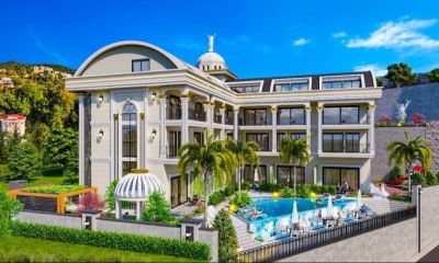 Mezonetové apartmány 2+1 s výhľadom na more v Alanyi - Bektaş APM