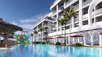 Exkluzívny rezidenčný komplex pri pláži Alanya Kestel APM
