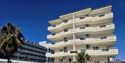 Zariadený trojizbový byt s výhľadom na more Alanya Konaklı Turecko APM