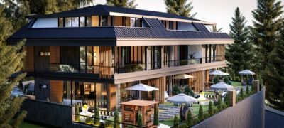 Luxusné vily len 650 m od pláže Incekum Avsallar - vlastná sauna, bazén, kino, fitness APM