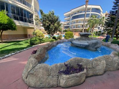 Priestranný zariadený byt na predaj  Alanya - Oba APM