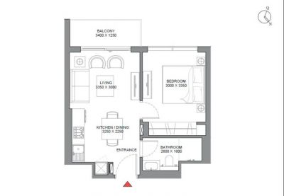 Apartmány Dubaj, 330 Riverside Crescent - Sobha Hartland II - 9