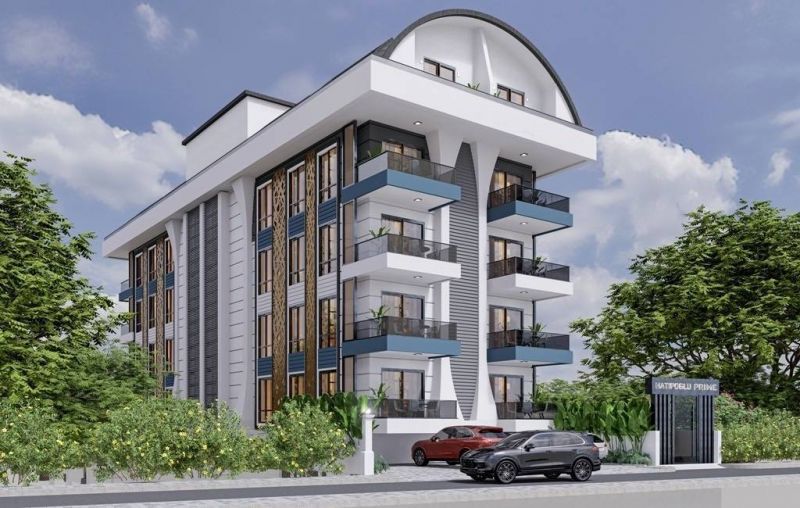 Na predaj nové 3-izbové byty v centre mesta Alanya - výborná investícia  APM - 1
