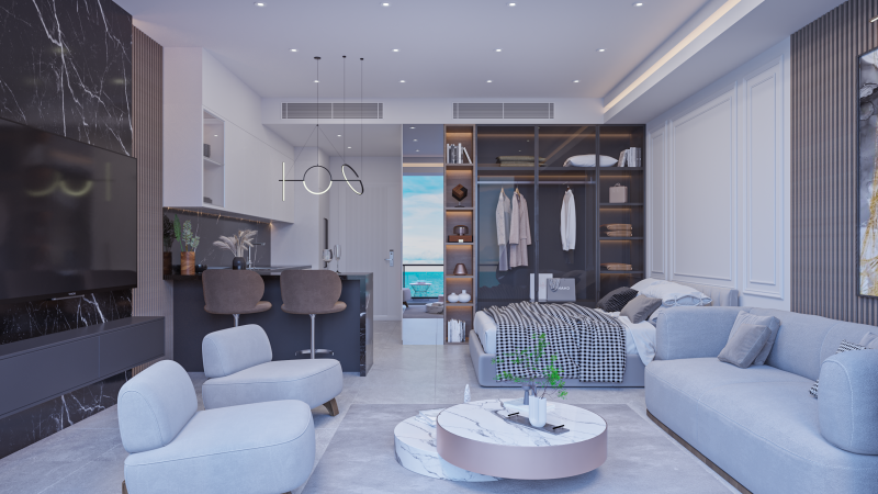 Luxusné apartmány Severný Cyprus, Long Beach-Iskele - 6