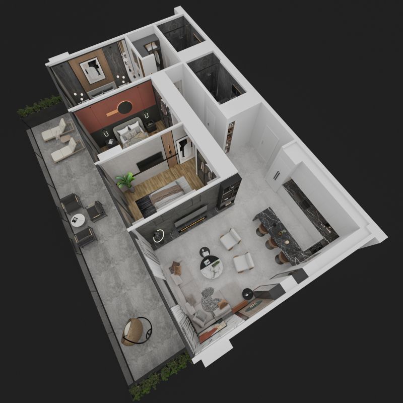 Luxusné apartmány Severný Cyprus, Long Beach-Iskele - 15