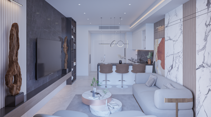 Luxusné apartmány Severný Cyprus, Long Beach-Iskele - 19