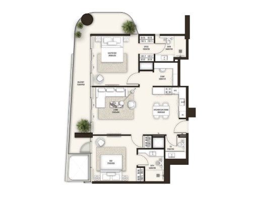 Apartmány v Dubaji, Condor Sonate Residences - 18