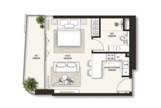 Apartmány v Dubaji, Condor Sonate Residences - 20
