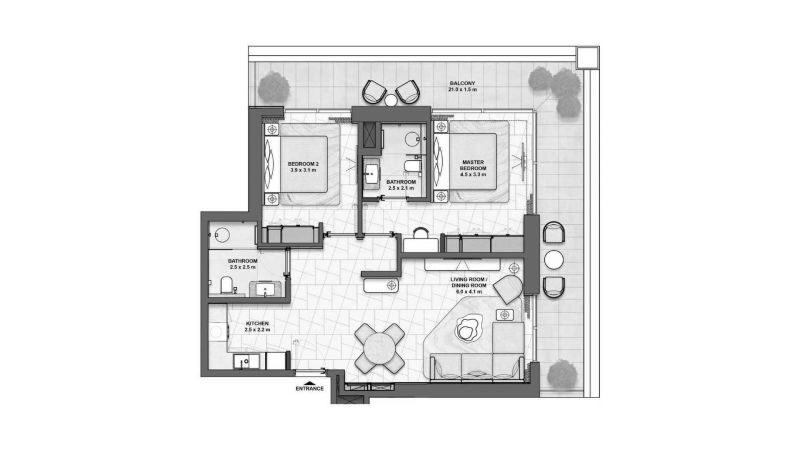 Prémiové apartmány SARIA by BEYOND, Maritime City, Dubaj - 18