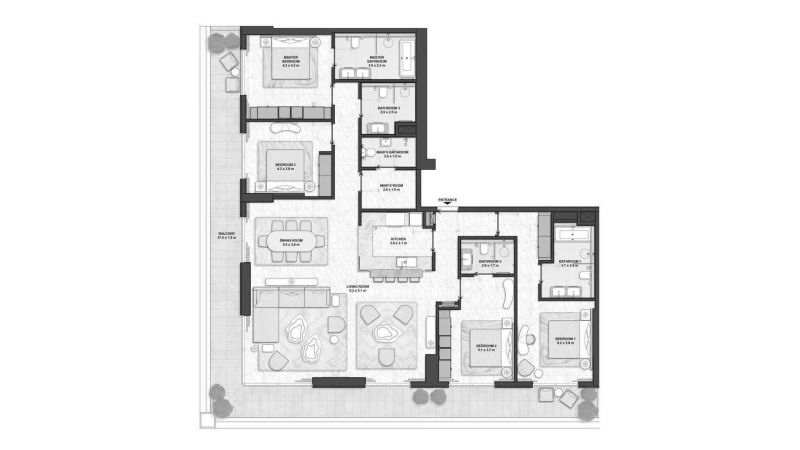 Prémiové apartmány SARIA by BEYOND, Maritime City, Dubaj - 19