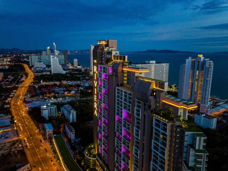 Apartmány The Riviera Jomtien, Pattaya-Thajsko - 2