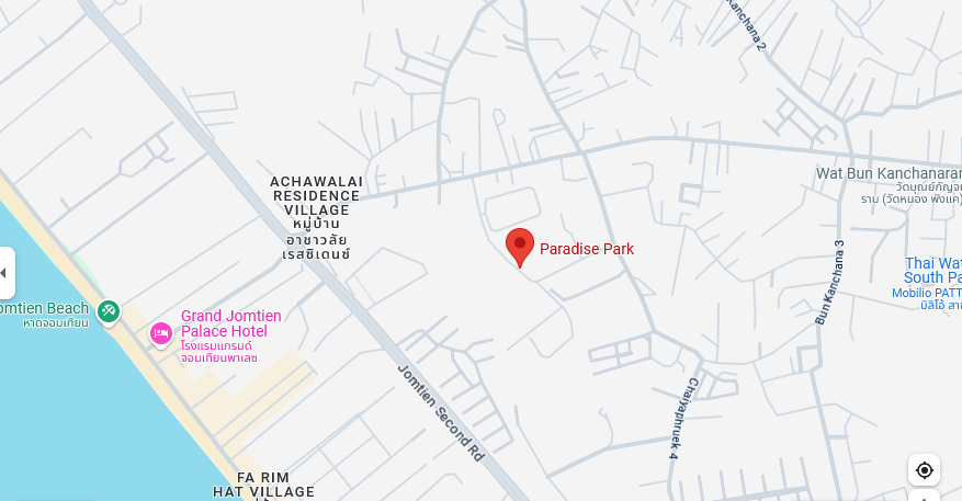 Thajsko-Pattaya-2 izbový apartmán-Paradise Park Jomtien - 13
