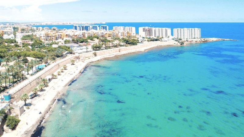 Apartmán 3+kk s balkónom a bazénom Torrevieja-Punta Prima, Španielsko - 17