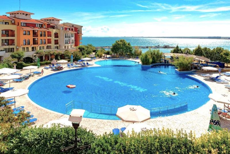 Apartmán 2+kk s balkónom a bazénom Aheloy-Bulharsko - 1