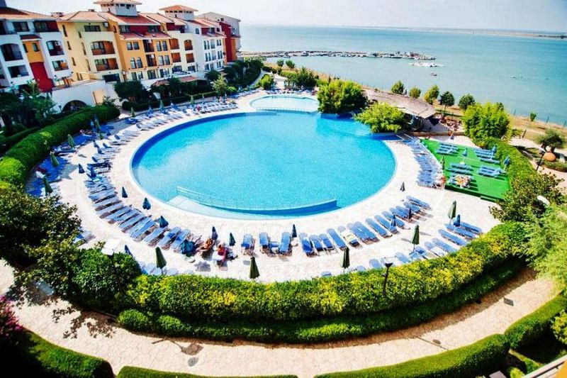 Apartmán 2+kk s balkónom a bazénom Aheloy-Bulharsko - 16