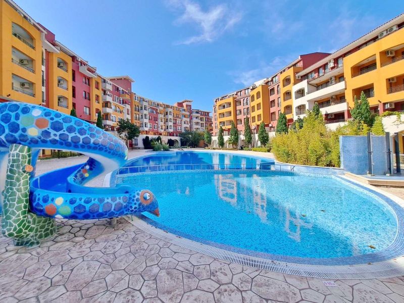 Apartmán 2+kk s balkónom a bazénom Aheloy-Bulharsko - 20