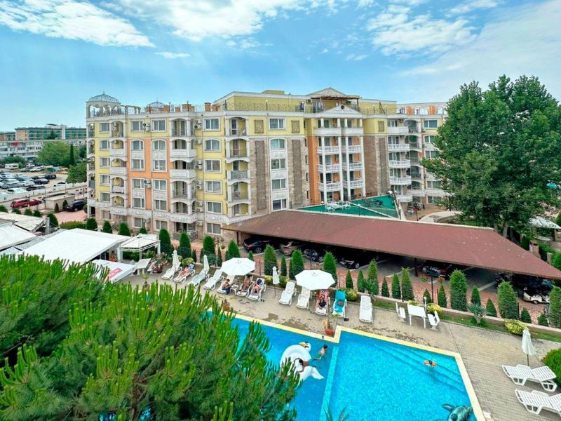 Apartmán 2+kk s balkónom a bazénom Slnečné Pobrežie, Bulharsko - 2