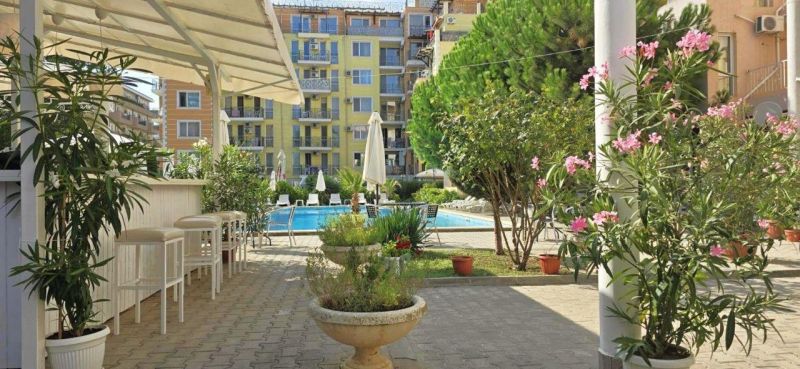 Apartmán 2+kk s balkónom a bazénom Slnečné Pobrežie, Bulharsko - 4