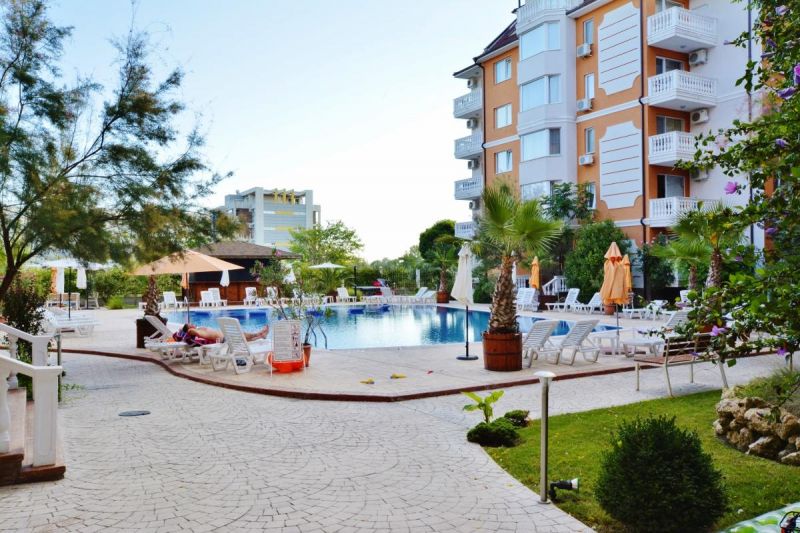 Apartmán 2+kk s balkónom a bazénom Slnečné Pobrežie, Bulharsko - 18