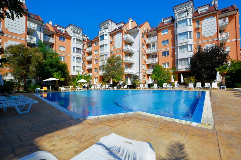 Apartmán 3+kk s balkónom a bazénom Slnečné Pobrežie, Bulharsko - 1