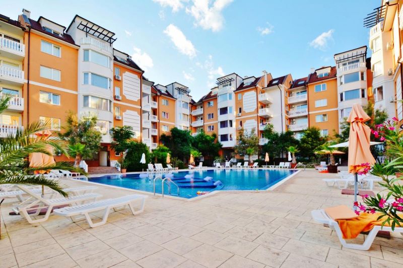 Apartmán 3+kk s balkónom a bazénom Slnečné Pobrežie, Bulharsko - 19