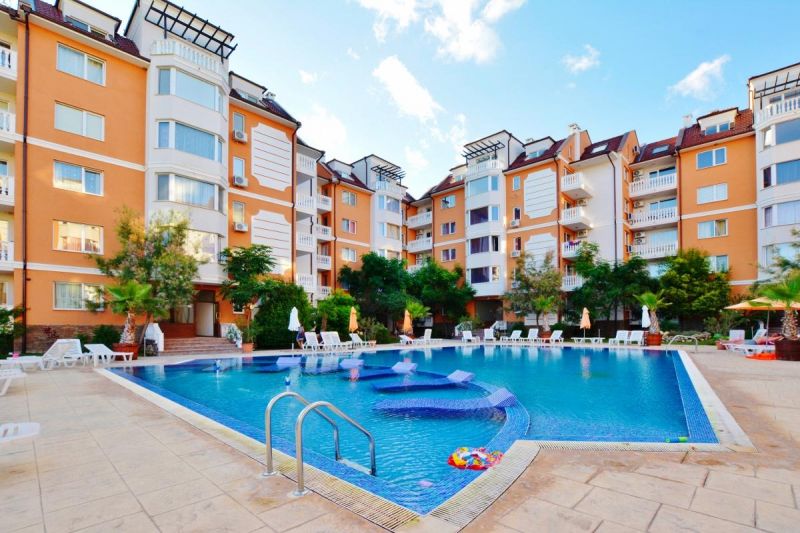 Apartmán 3+kk s balkónom a bazénom Slnečné Pobrežie, Bulharsko - 20