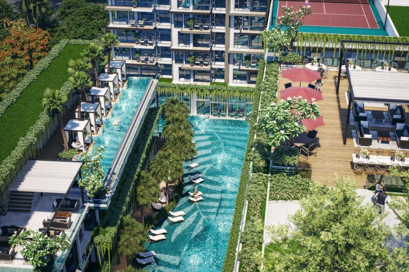 Apartmány The Riviera Beverly Hills, Pattaya-Thajsko - 3