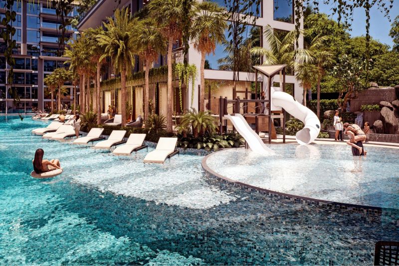 Apartmány The Riviera Beverly Hills, Pattaya-Thajsko - 5