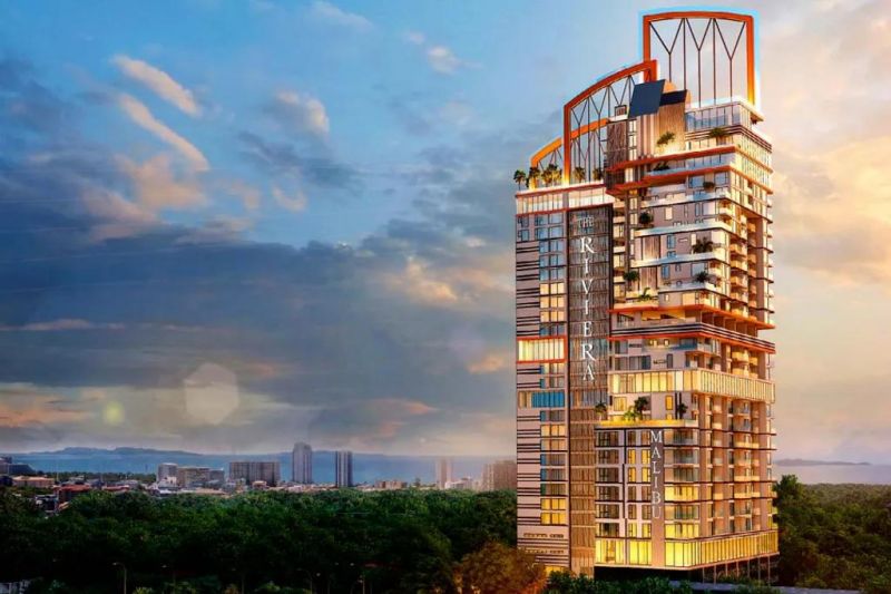 Apartmány The Riviera Malibu, Pattaya-Thajsko - 2