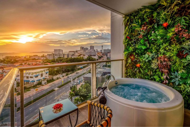 Apartmány The Riviera Ocean Drive, Pattaya-Thajsko - 9