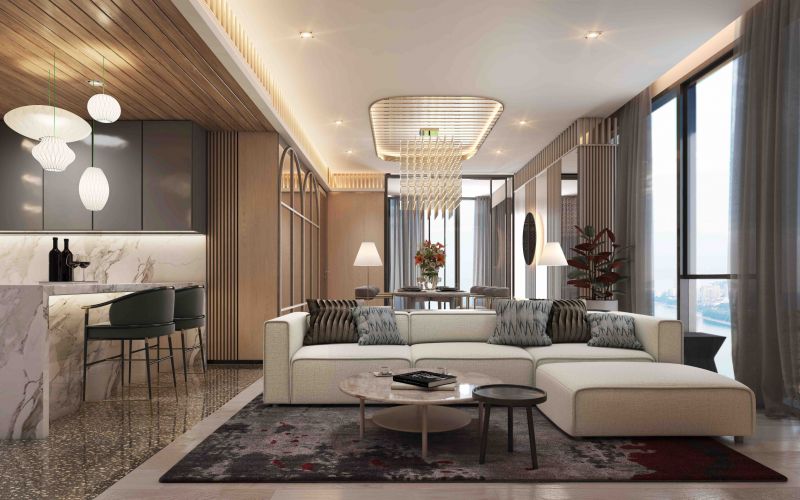 Apartmánový komplex SKYPARK Lucean Jomtien, Pattaya-Thajsko - 20