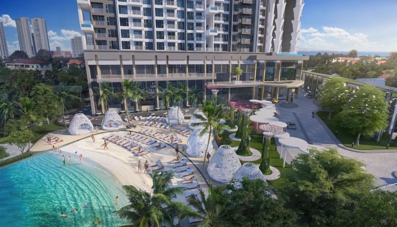 Apartmánový komplex Copacabana Coral Reef, Pattaya-Thajsko - 3