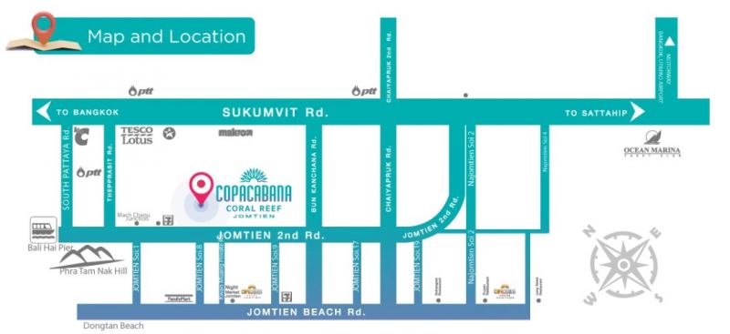 Apartmánový komplex Copacabana Coral Reef, Pattaya-Thajsko - 12