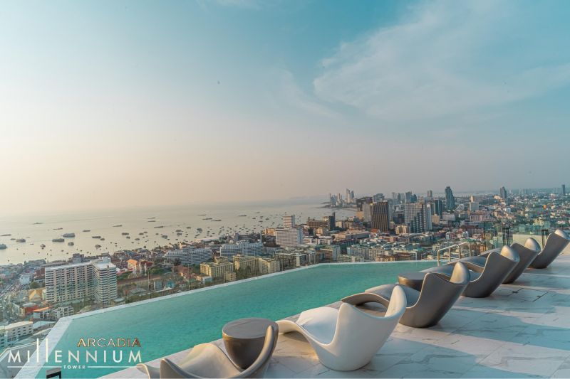 Apartmánový komplex Arcadia Milennium Tower, Pattaya-Thajsko - 8