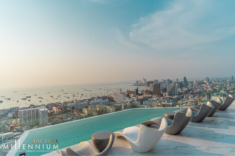Apartmánový komplex Arcadia Milennium Tower, Pattaya-Thajsko - 8