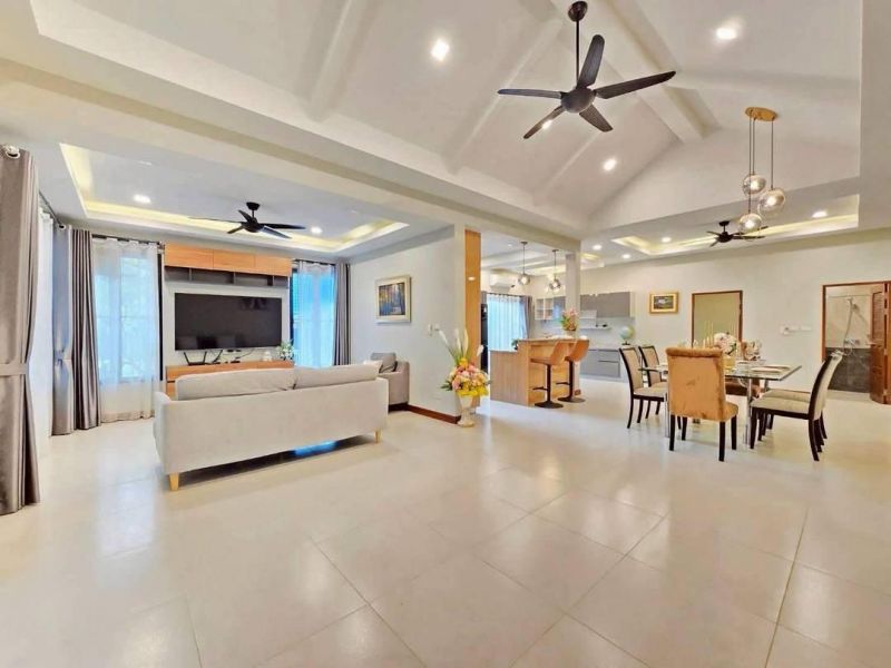 5 izbová vila s bazénom v Thajsku-Pattaya-jazero Map Prachan - 17