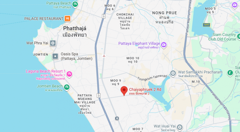 Thajsko-Pattaya-4 izbová vila s bazénom-Chaiyaphruek 2rd. - 19