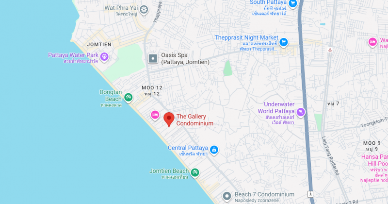 2 izbový apartmán-Thajsko-Pattaya-Jomtien-400 m od pláže - 11