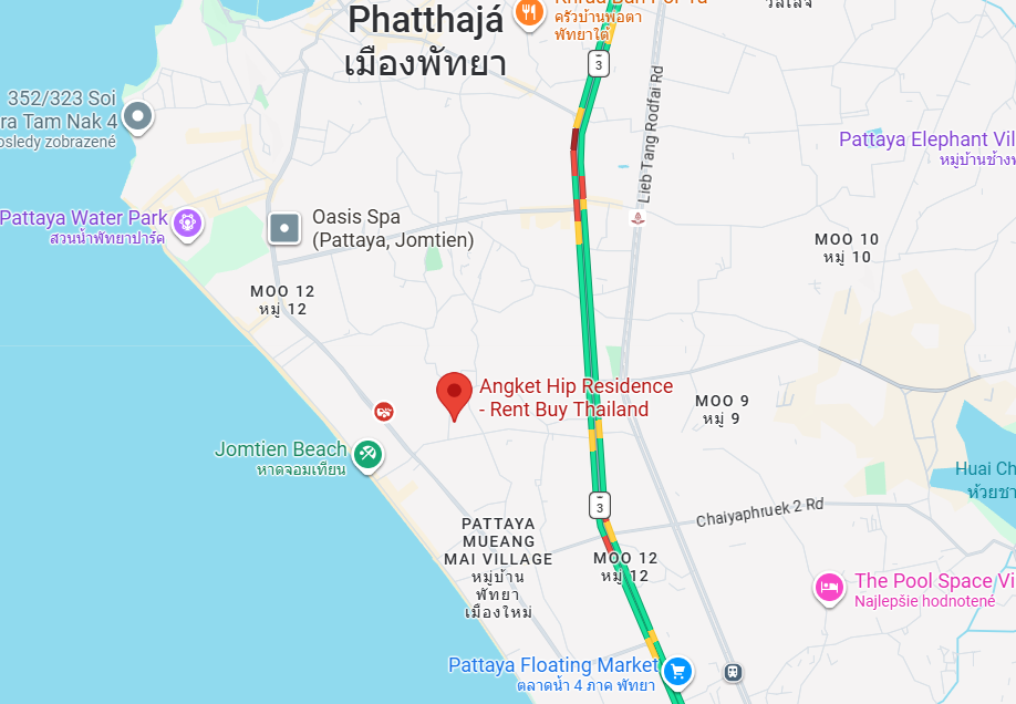 Thajsko-Pattaya-2 izbový apartmán-Angket Residence - 10