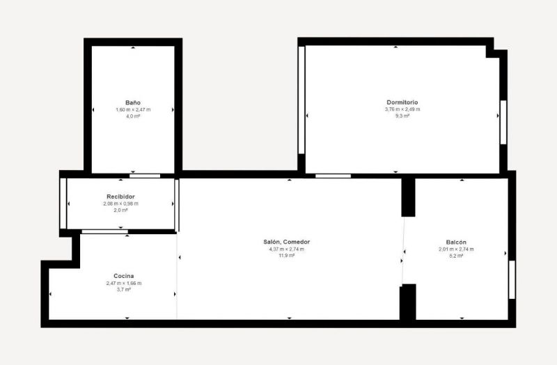 Apartmán 2+kk Torrevieja-La Mata, Španielsko - 17