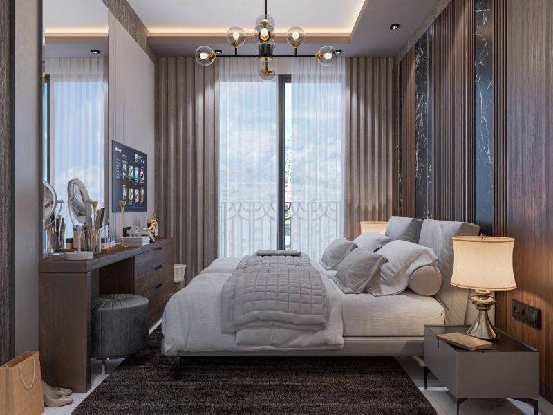 Nový projekt - centrum mesta Alanya , 700 metrov od pláže Kleopatra APM - 11