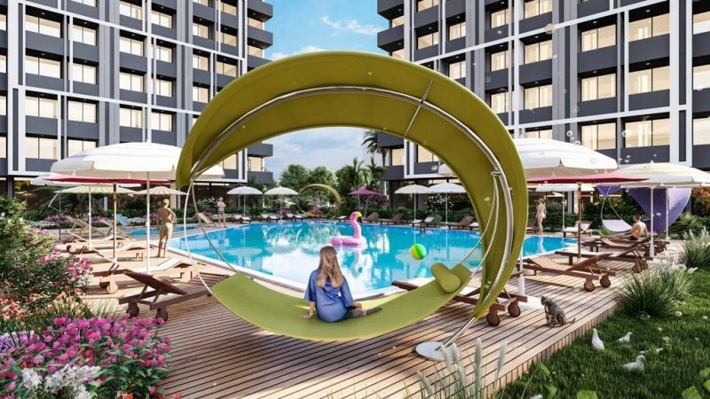 Štýlové byty na predaj v Mersin - Erdemli APM - 1