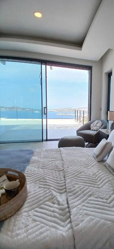 Luxusná vila 4+1 s hosťovským apartmánom Bodrum Yalıkavak APM - 11