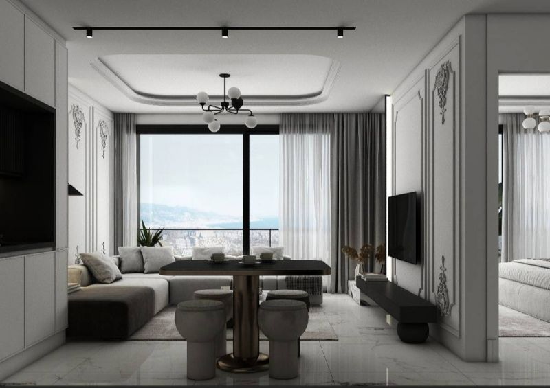 Zažite luxusné bývanie s úchvatným výhľadom na more v Kargıcak, Alanya APM - 4