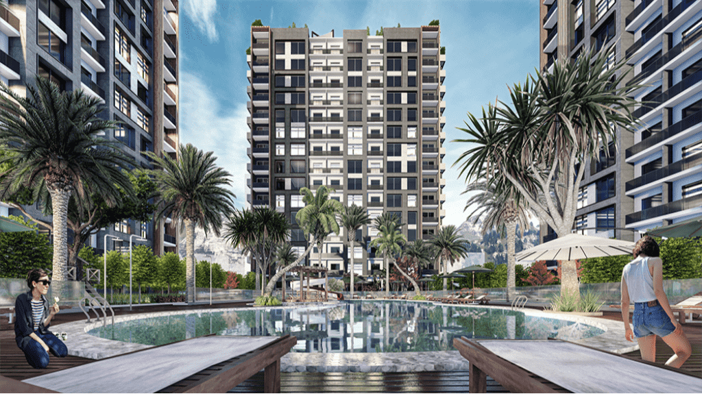 Byty na predaj Mersin Tece - sa nachádzajú v jednej z najobľúbenejších lokalít mesta APM - 9